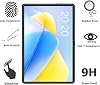 2 Protectores de Pantalla de Vidrio Templado para TECLAST P40HD / TECLAST M50 Pro/TECLAST P40S / TECLAST M40 Plus/TECLAST P30S - Película de Vidrio Templado de Alta Definición Dureza 9H 3