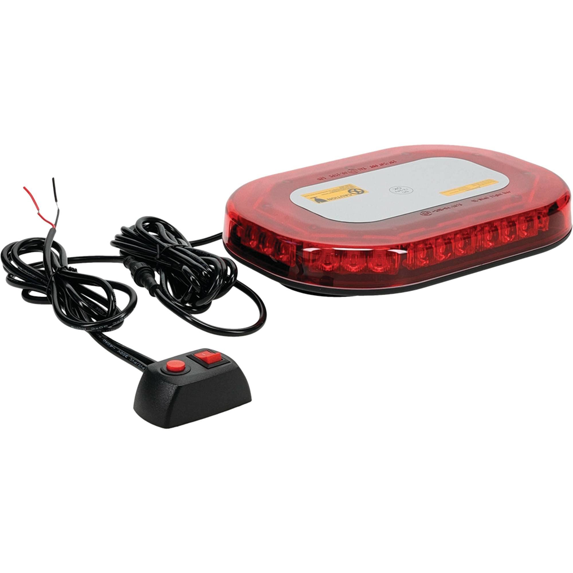 Tigerlights TL1100R LED Multi Function Magnetic Warning Light- Red