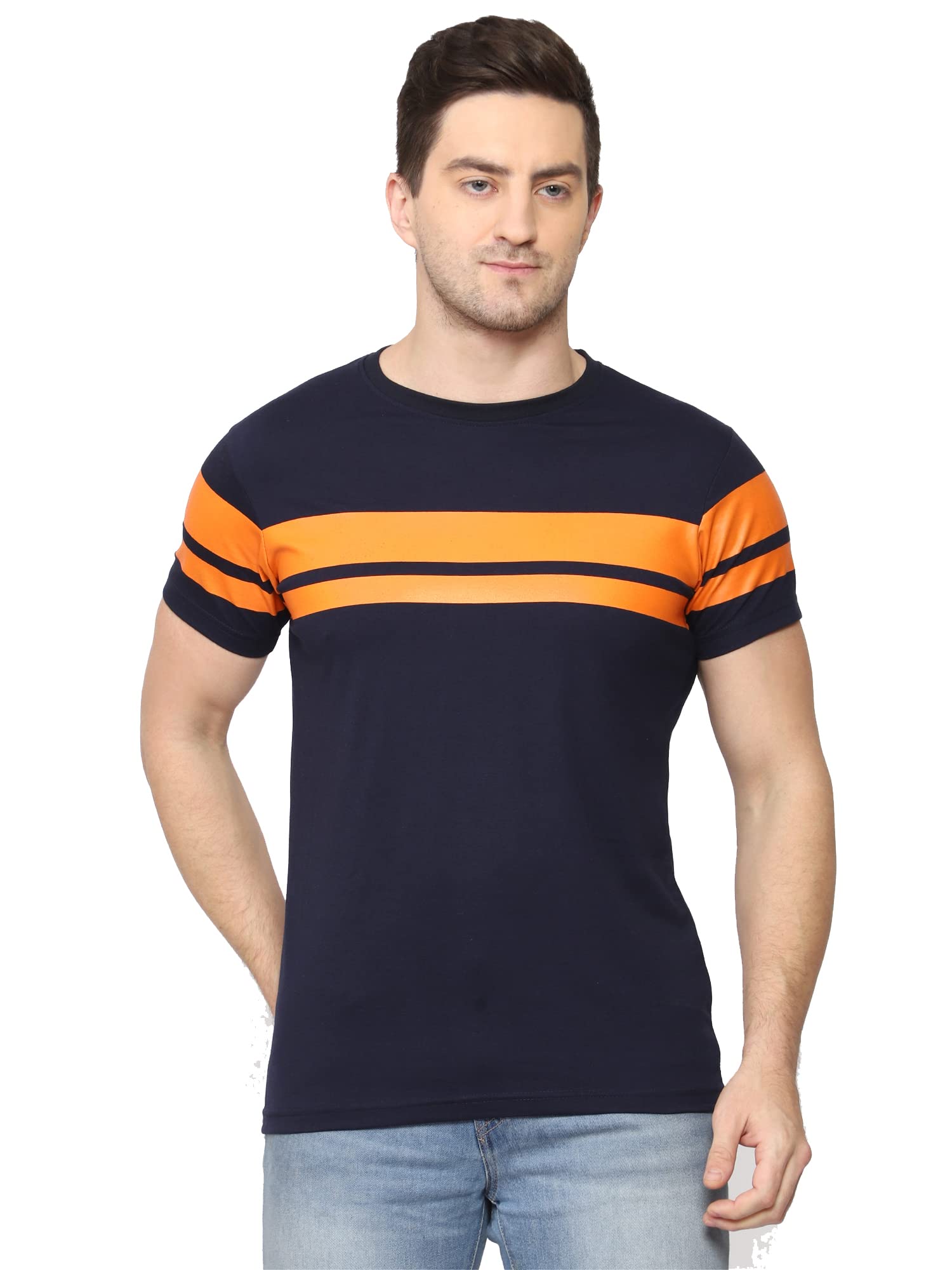 Mischief MonkeyMischeif Monkey 100% Cotton Printed T-Shirt|Tshirt for Men|Causal T-Shirt |Half Sleeve |Solid Pattern