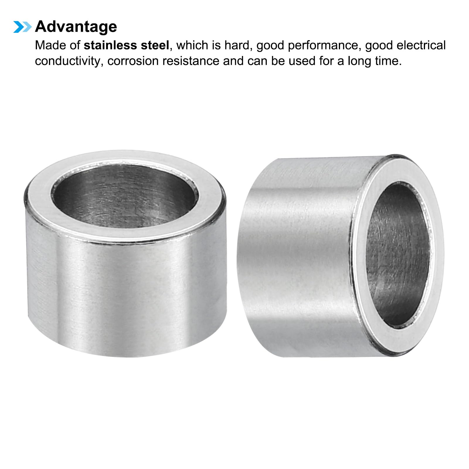 Distanziali In Alluminio M8 - 5 Pezzi, 8.5x20x20mm, Per Viti 5/16 E M8 - Foto 7