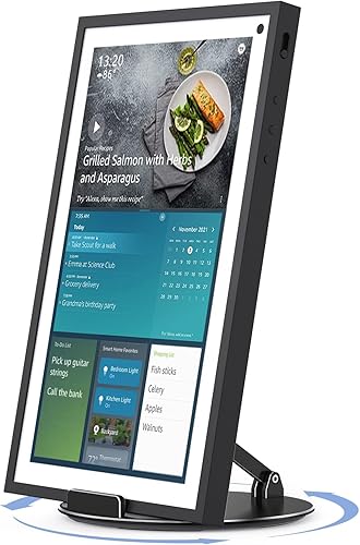 Almoz Soporte giratorio e inclinable para Echo Show 15, soporte de aluminio para mostrar pantalla inteligente de 15.6 pulgadas y iPadtabletas de