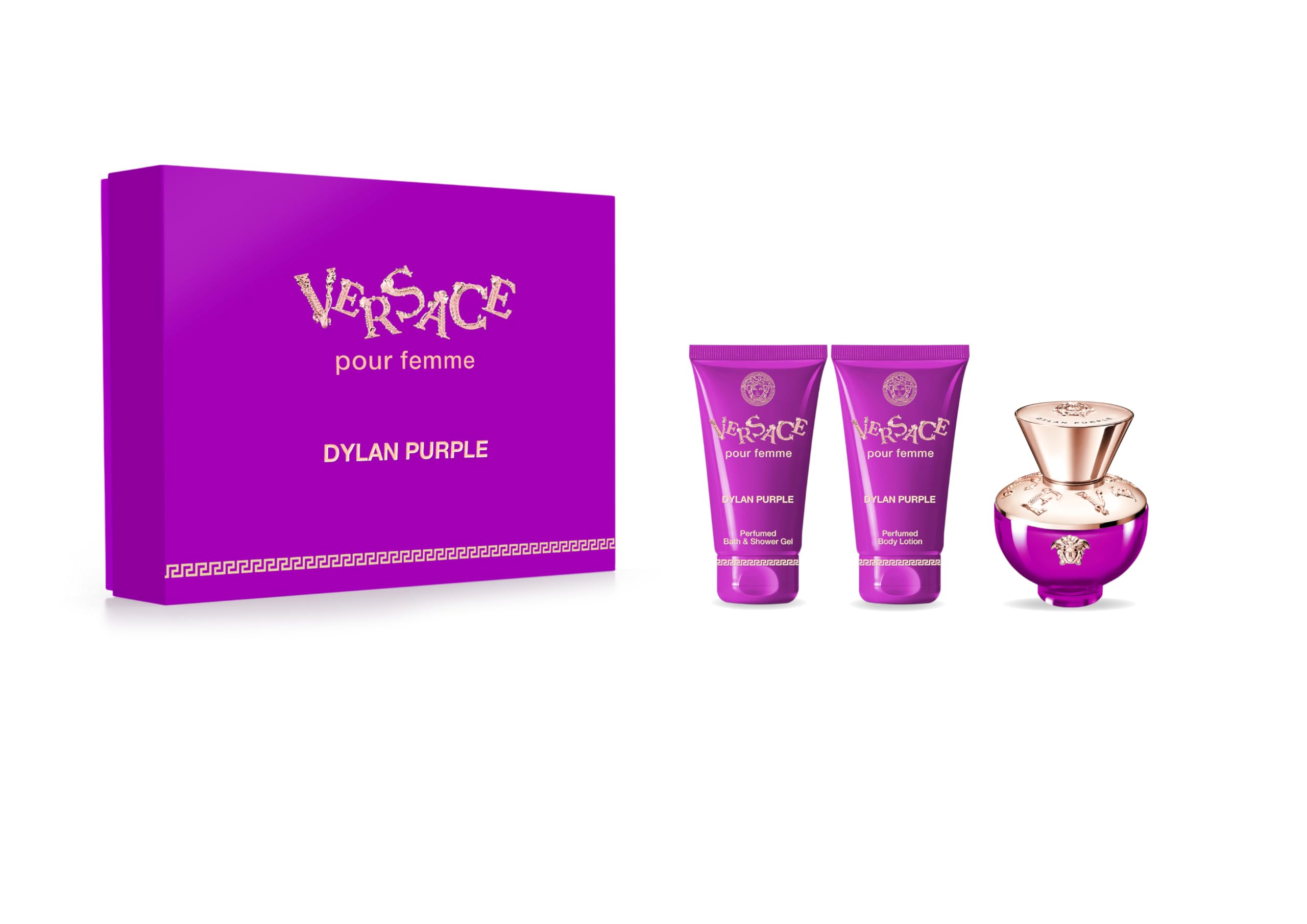 Versace Dylan Purple Eau de Parfum 50ml Gift Set 2023 : Amazon.co