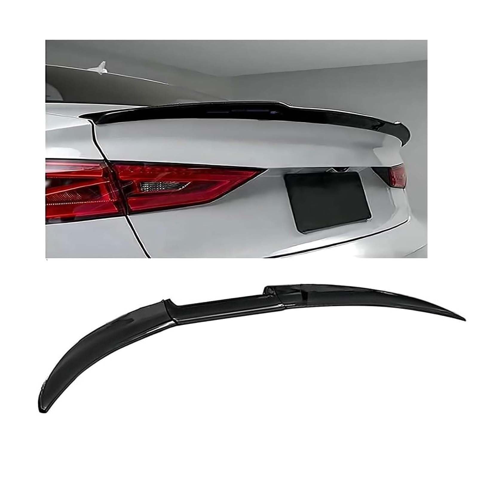 WZKSZMEFG For Dacia Bigster(2025) Rear Spoiler, High Speed Stability Aerodynamic,Exterior Modification Trunk Lid Lip Extension