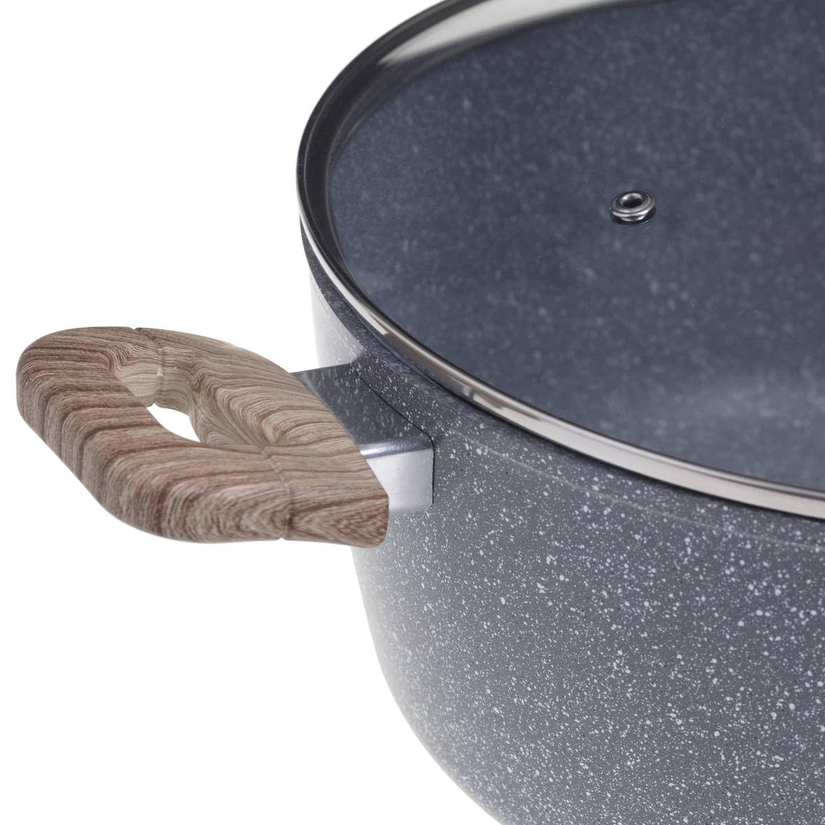 5five - faitout aluminium forgé nature 28cm