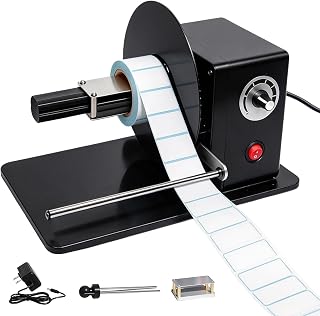 BAUSATZ Automatic Label Rewinder for 25/40mm & Coreless, Speed Adjustable