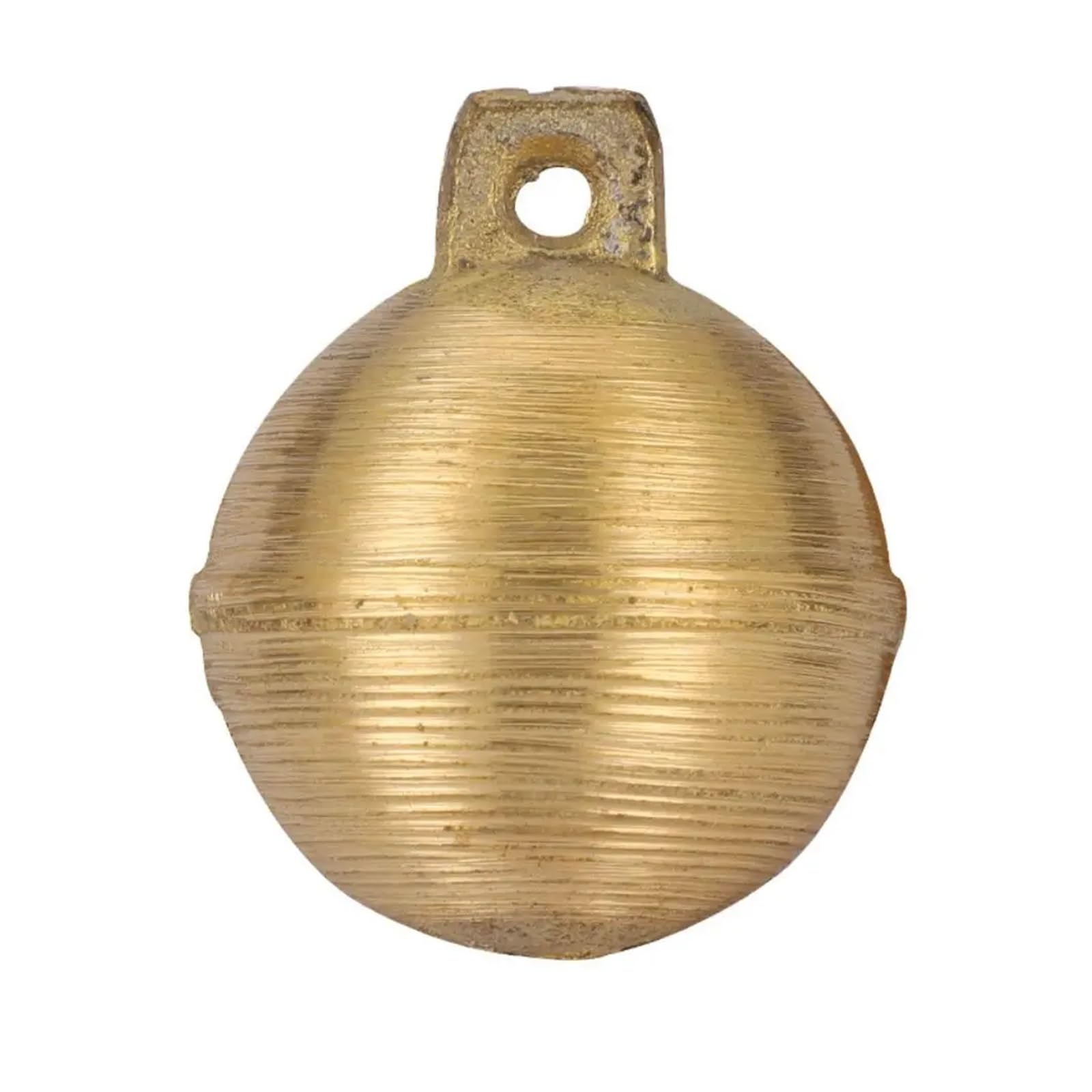 6 Pcs Copper Livestock Bells for Cow Sheep Horse Grazing, Loud Brass Bell Set