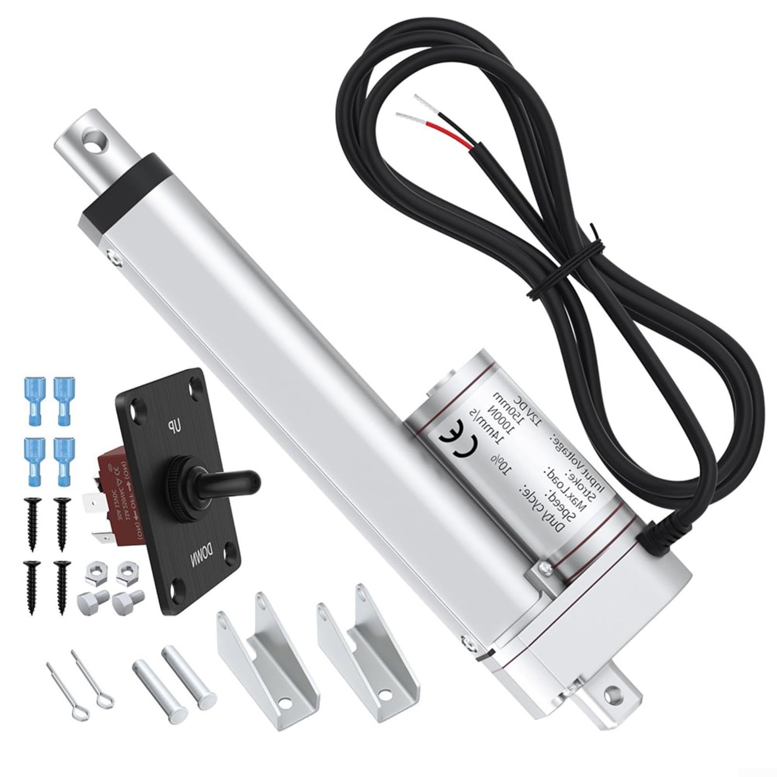 Ouvre-fenêtre automatique et vérin électrique 12V 15,2 cm pour canapés