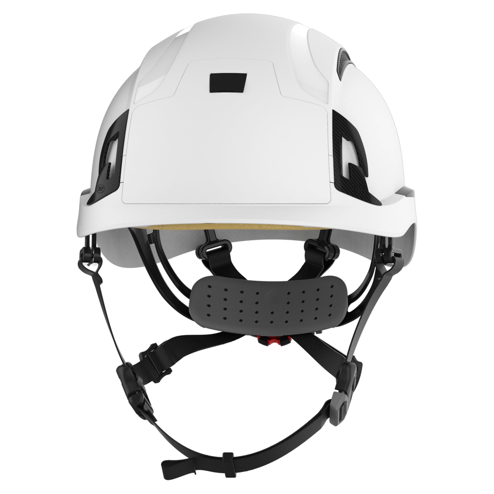 JSP EVO ALTA BASEWORKER Industrial Safety Helmet Hard Hat, Wheel Ratchet, Vented, White - Image 2