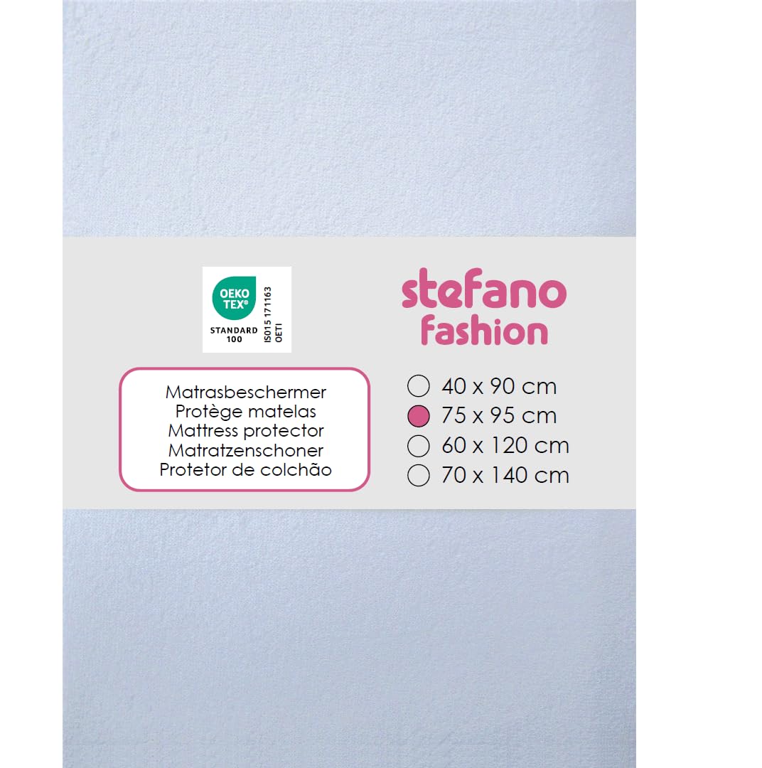 Protège matelas parc Steff 75x95 cm blanc imperméable en éponge