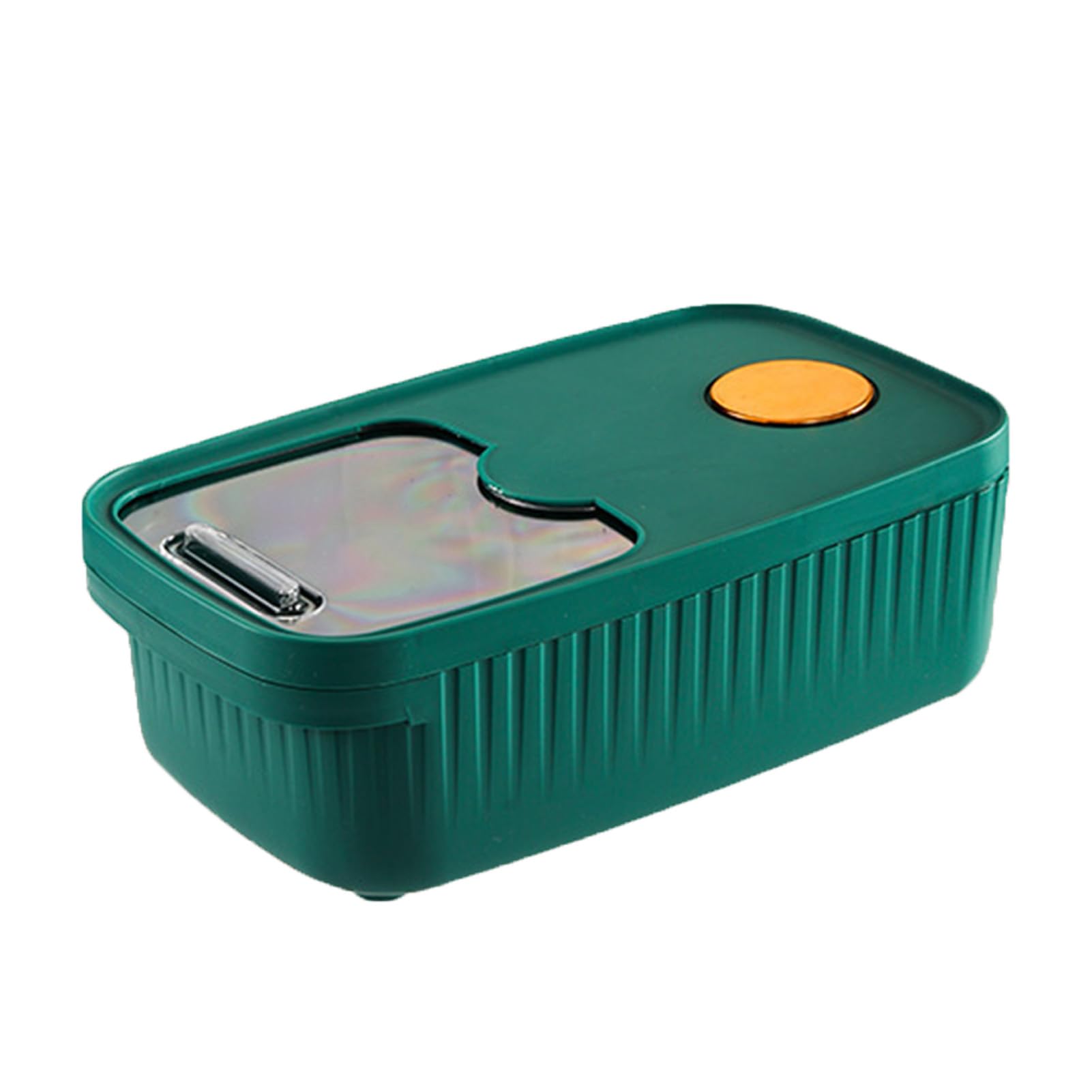 Boîte de rangement de riz scellé grande capacité en plastique pour cuisine