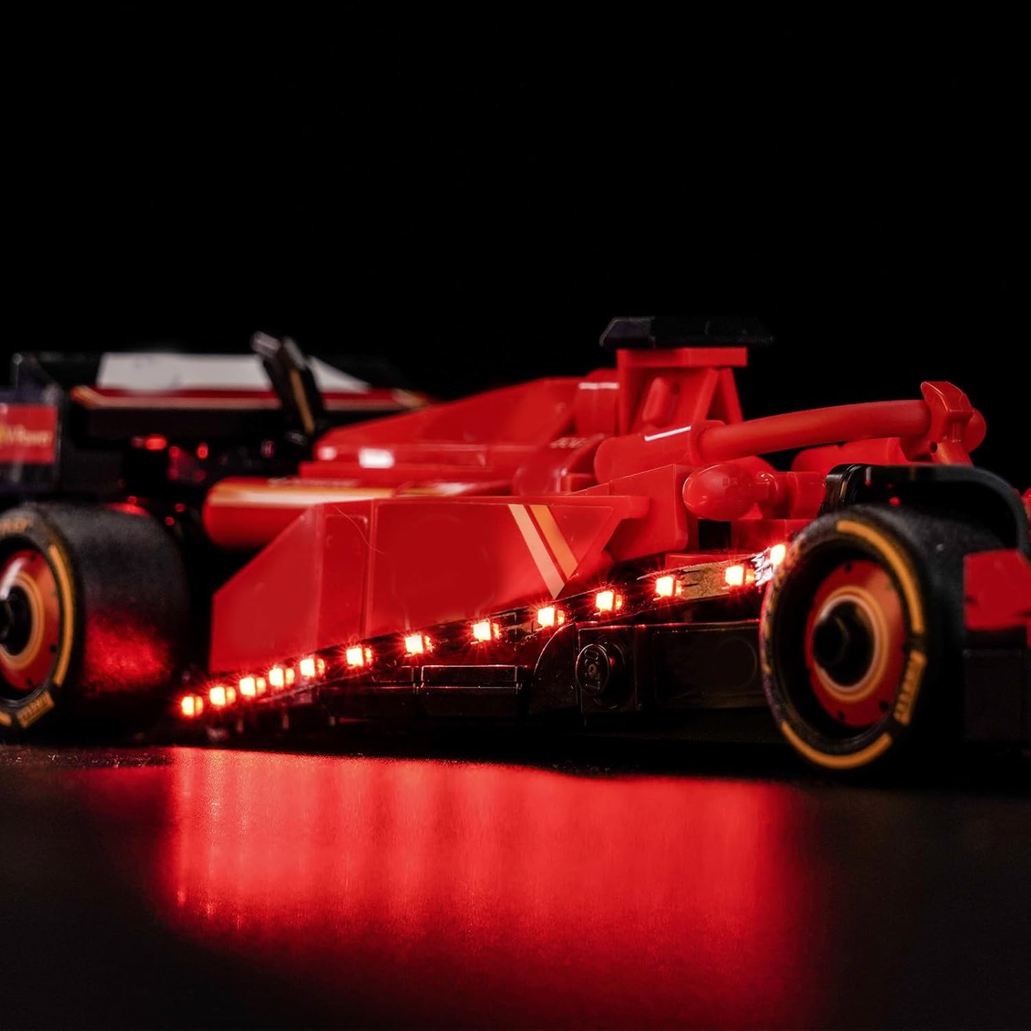 LED Lighting Compatible with Lego Speed Champions Ferrari SF-24 F1 Race Car, Light Kit Compatible with Lego 77242, NOT Included The Model Set - JUST Lights