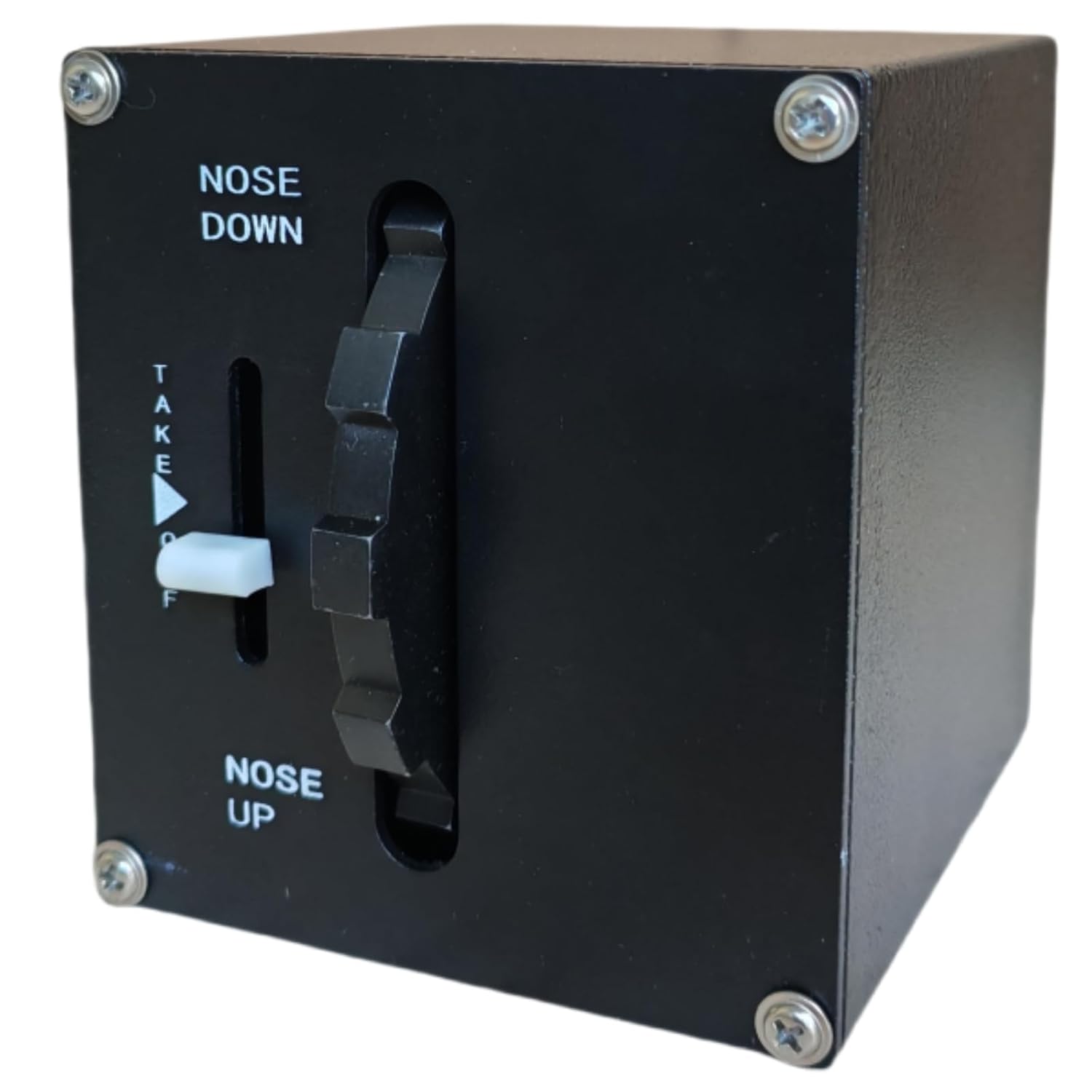 Meza-Pitch Trim Wheel for Flight Simulator game MSFS2020, X-Plane,FSX,Prepar3D for a Home Cockpit or Standalone use on a Desk