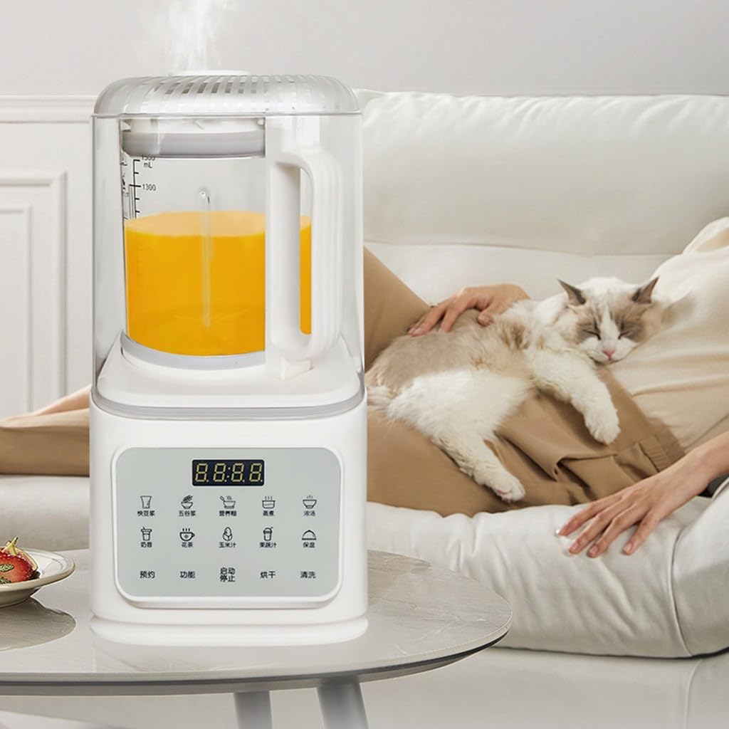 Multifunctional Heating Wall Breaker Machine Automatic Silent Soybean Home Juicer Mixer