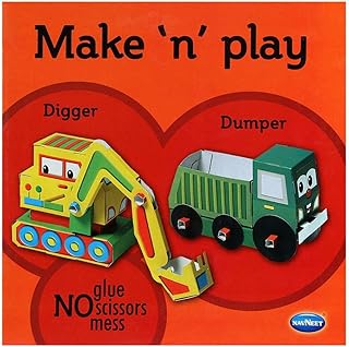 بازل ثلاثي الأبعاد من نافنيت - العاب التركيب - تتضمن مركبات ضغط ، العاب اخري ، وخلفيات ساطعة لتناسب كل مركبة )، بلاستيك، متعدد الألوان