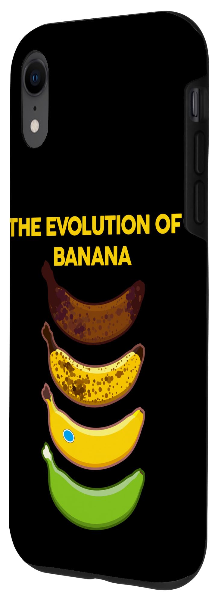 iPhone XR The Evolution of Banana Funny Sarcastic Cool Banana Graphic Case - Image 2