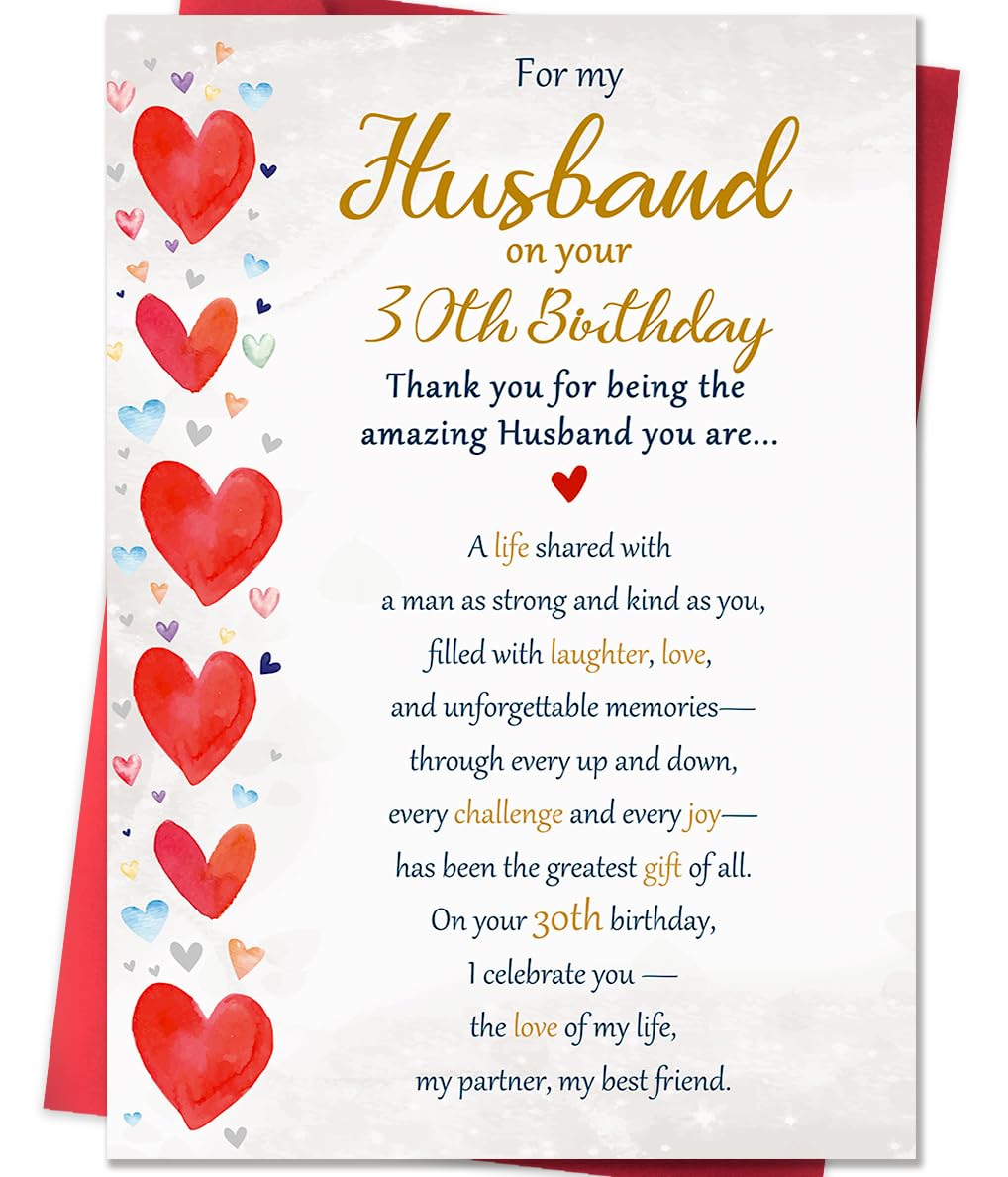 Beixian romantic birthday card for husband