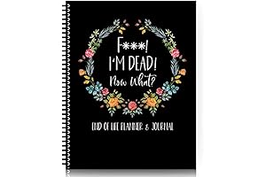 Funny I'M Dead, End Of Life Planner