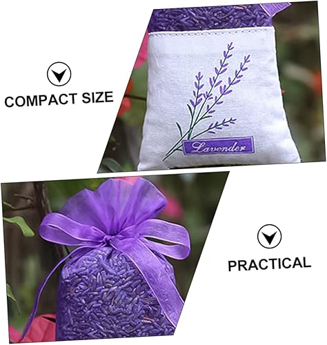 Miniatura 2 de Garneck 72 bolsas de bolsita ambientador de organza bolsa de fragancia ambientador bolsas vacías bolsas de lavanda bolsa bolsita bolsa de capullos