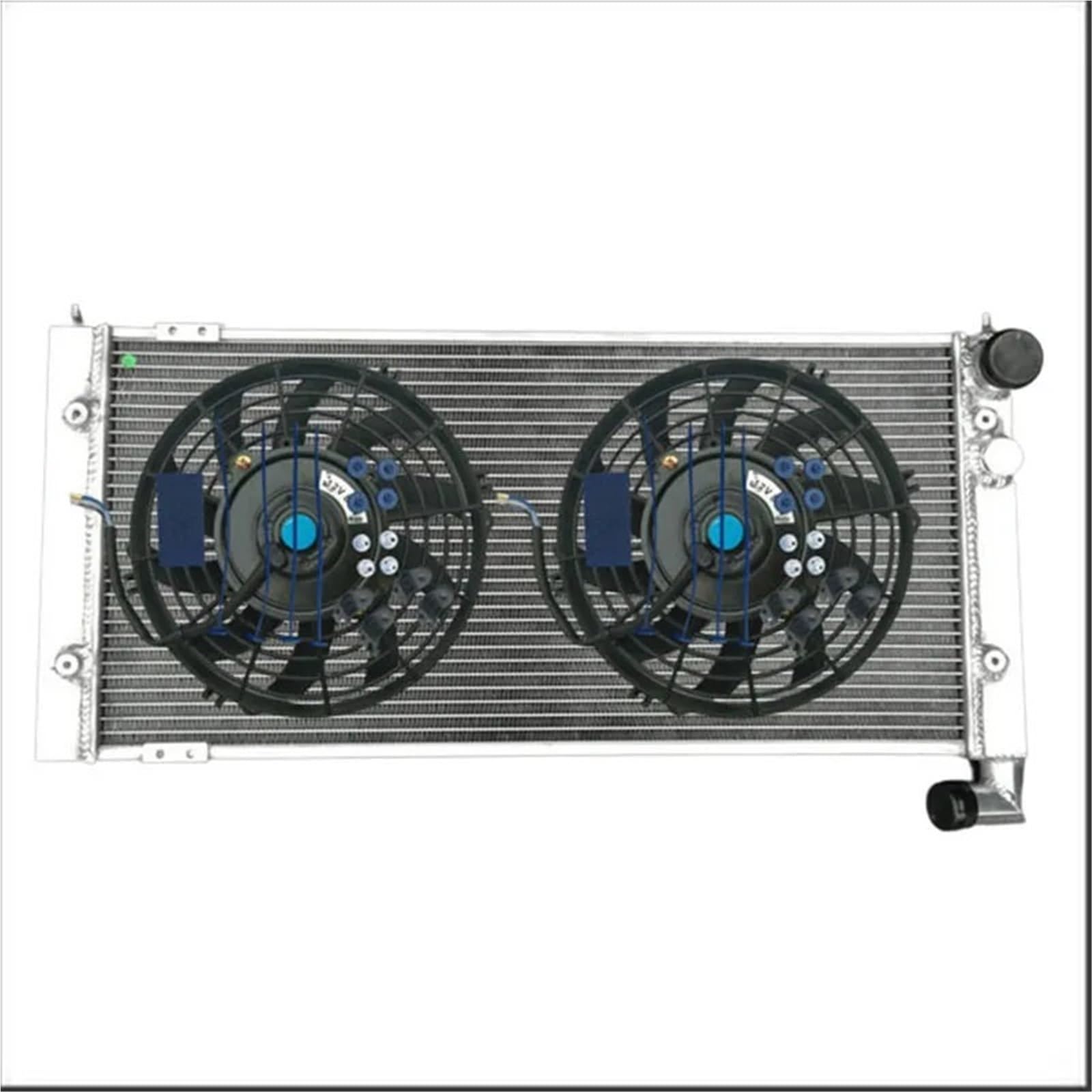 Fit for Golf 2 Fit for Corrado VR6 Turbo 1991-1995 Manual MTAluminum Radiator+Fan