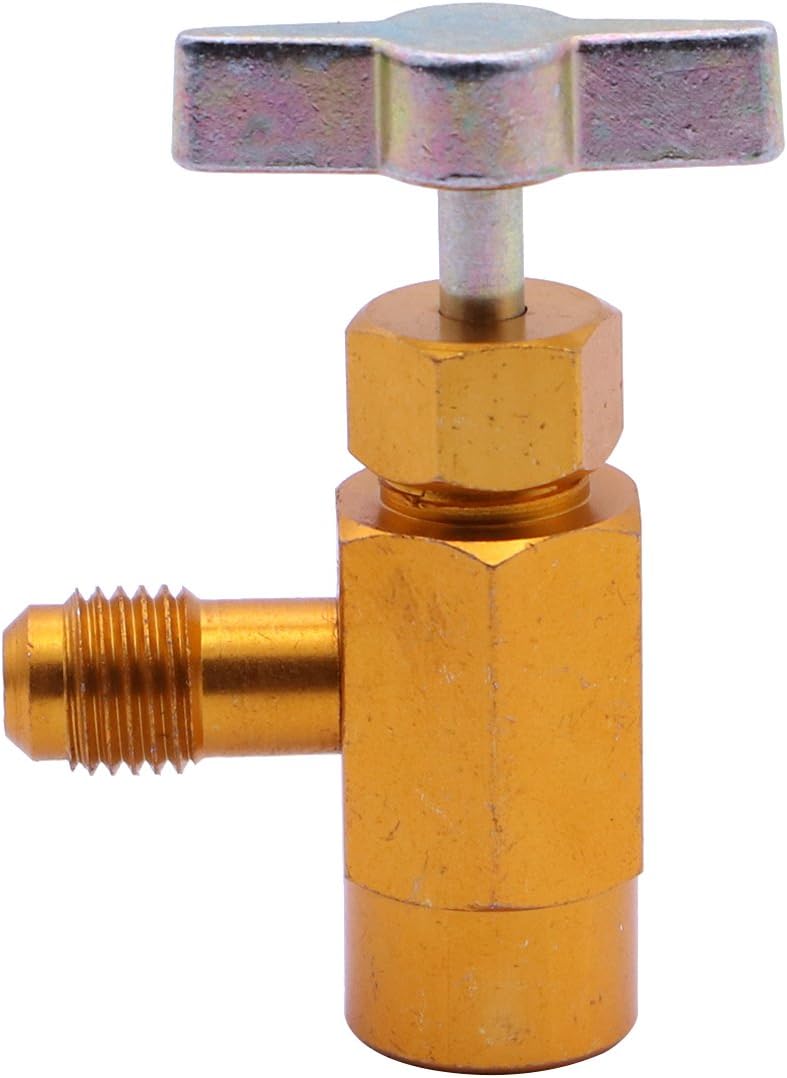 AC Refrigerant Can Hread Valve Tool Brass Can Bottle Tap Opener