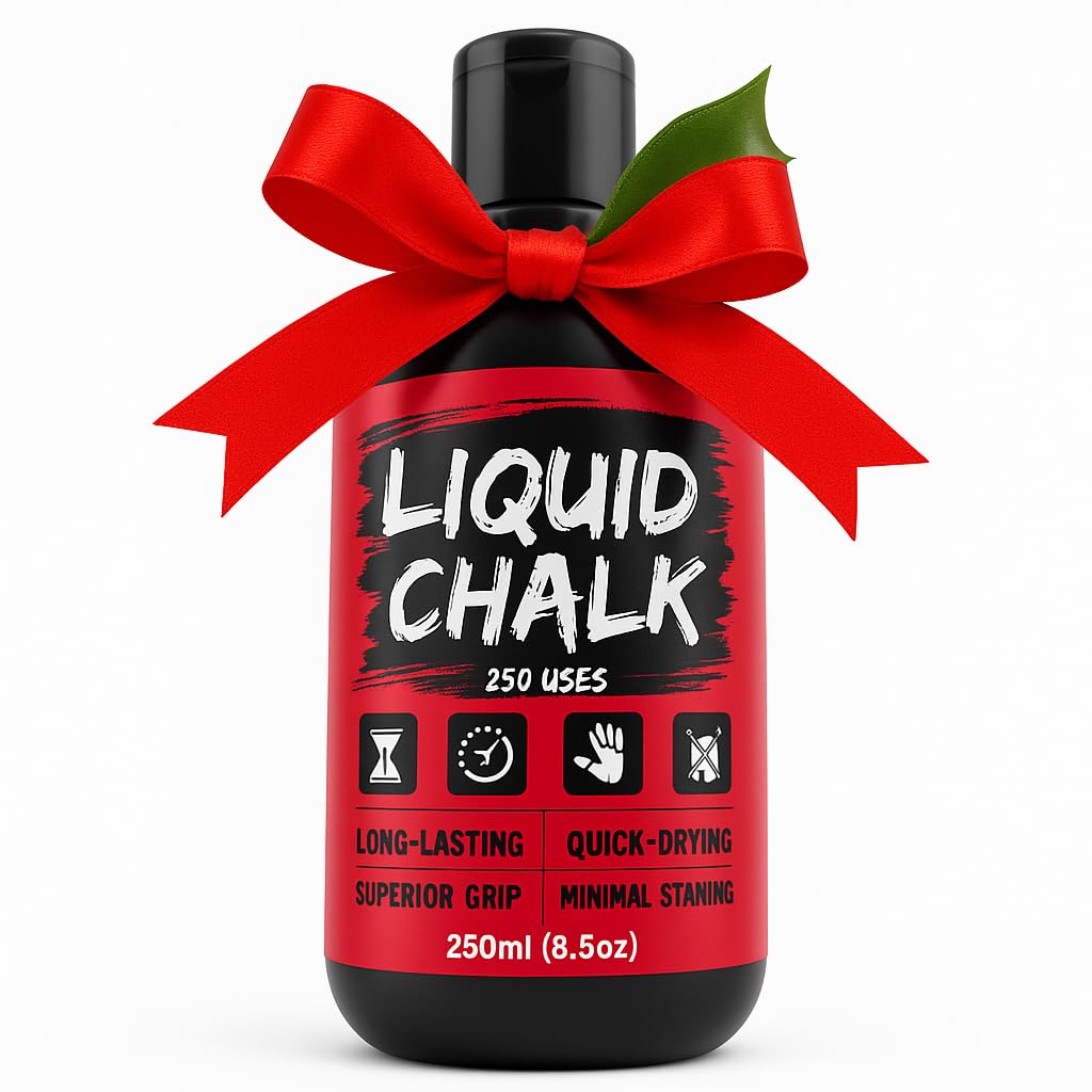 PowerGrip Liquid Chalk – Sweat-Proof, No-Mess Grip Enhancer for Weightlifting, Rock Climbing & Gymnastics