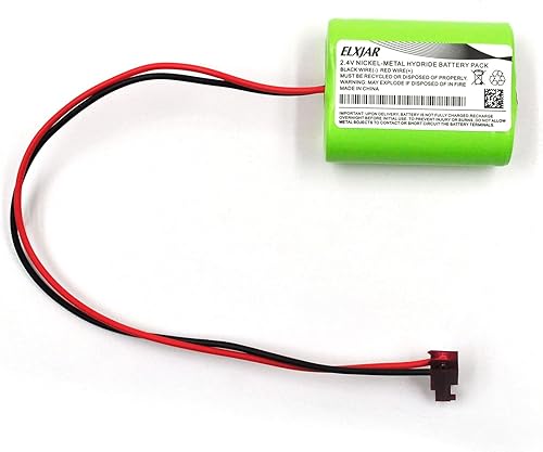 Miniatura 7 de Paquete de 2 baterías de iluminación de emergencia Ni-MH de 2.4 V 1200 mAh para Lithonia ELB2P401N, Powercell PCNA45-2-SR-LC, NIC1158, ANIC1158