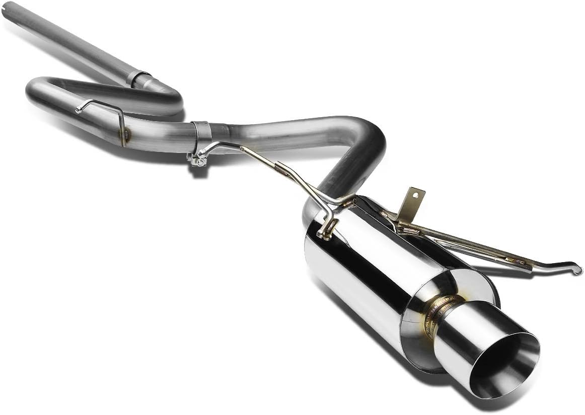 DNA Motoring CBE-CPTC99-NRT CBECPTC99NRT Stainless Steel Catback Exhaust System