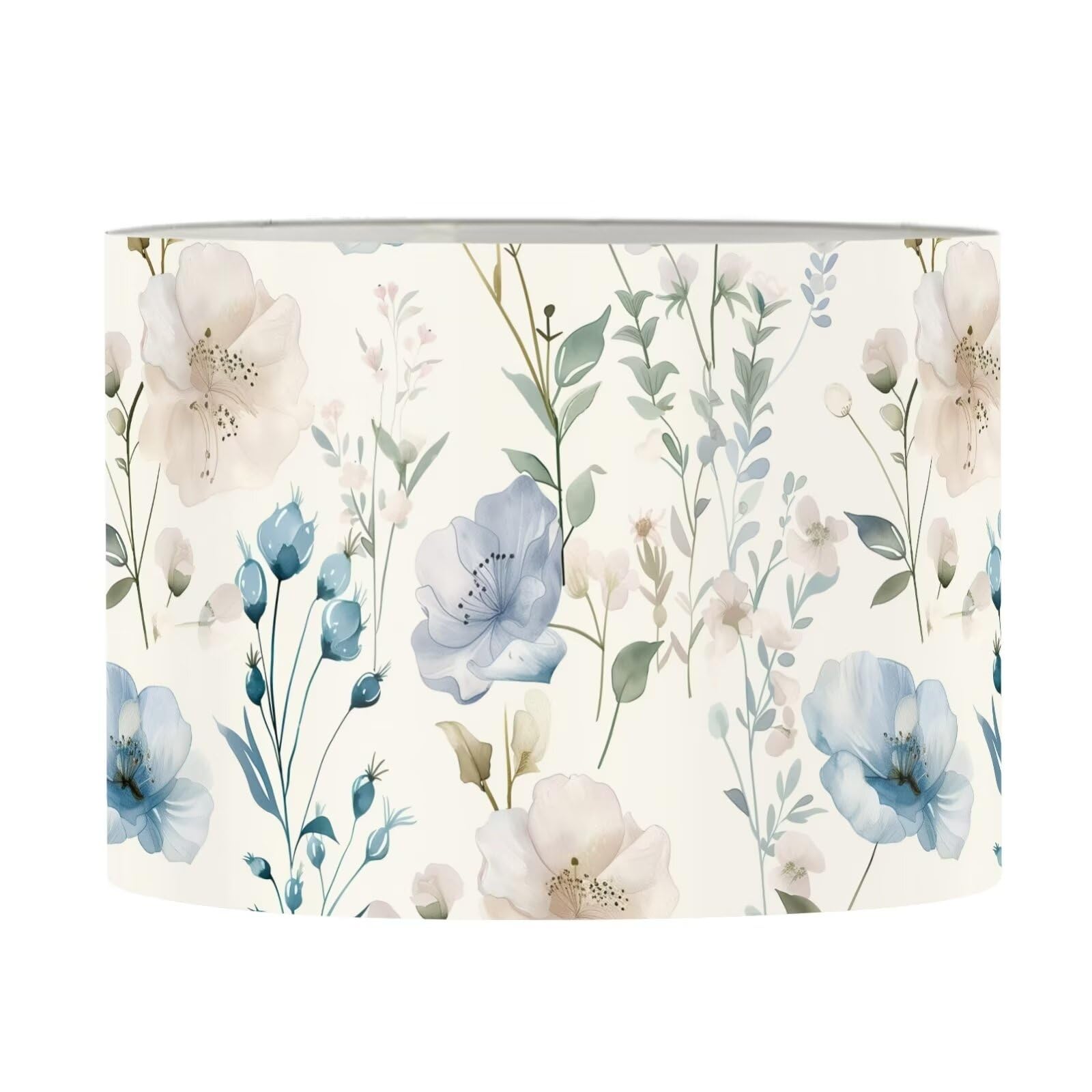 FANCOSAN Vintage Floral Home Decorative Modern Lampshade for Bedroom Bedside Nightstand Lamp Shade with Spider S — image 1