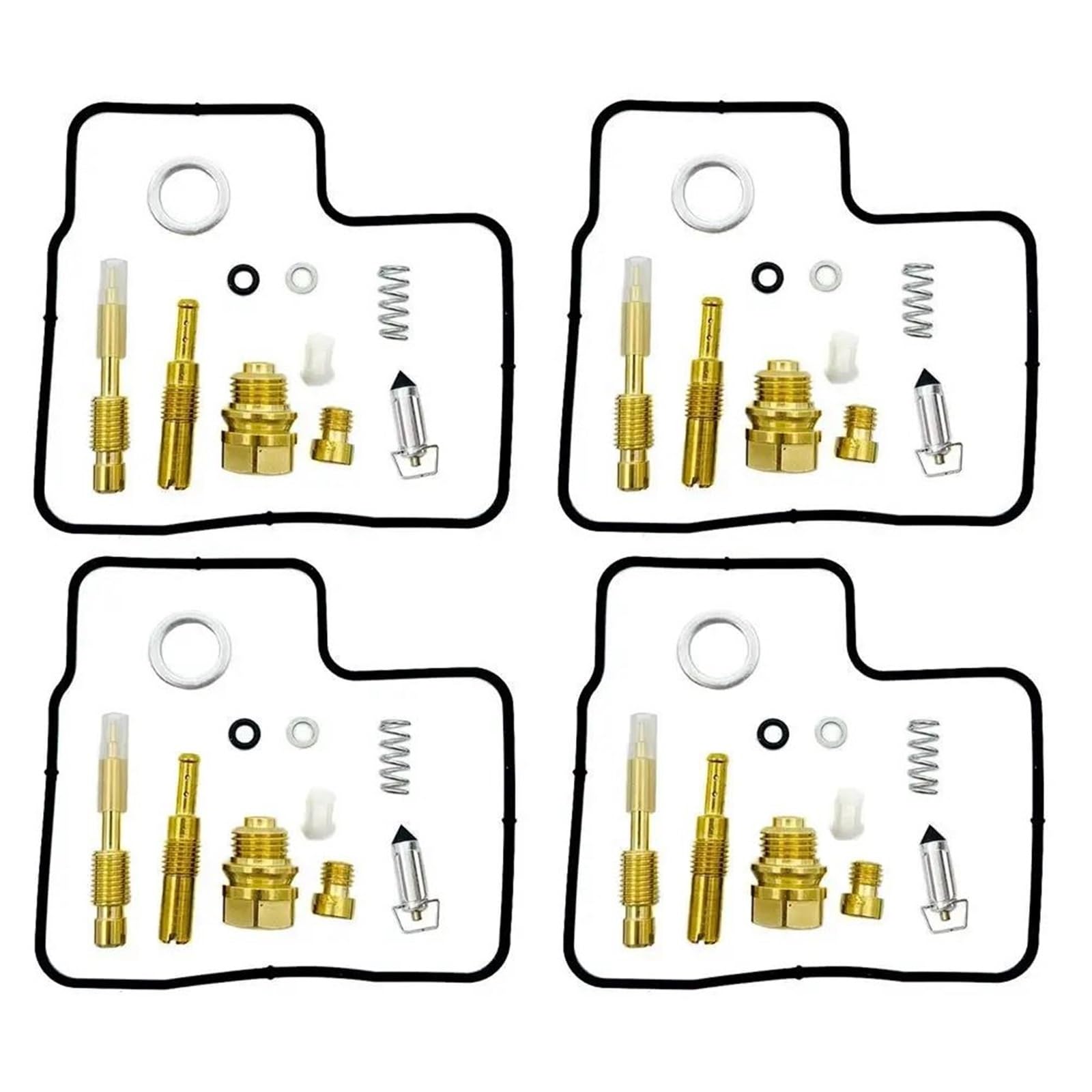 Ajuste De Carburador Kit De Reparación Carburador Motocicleta para VFR750 RC24 RC36 Reconstrucción Válvula Aguja Flotante Asiento Junta Depósito Aceite Kit Reemplazo(VFR750 RC36 90-93)