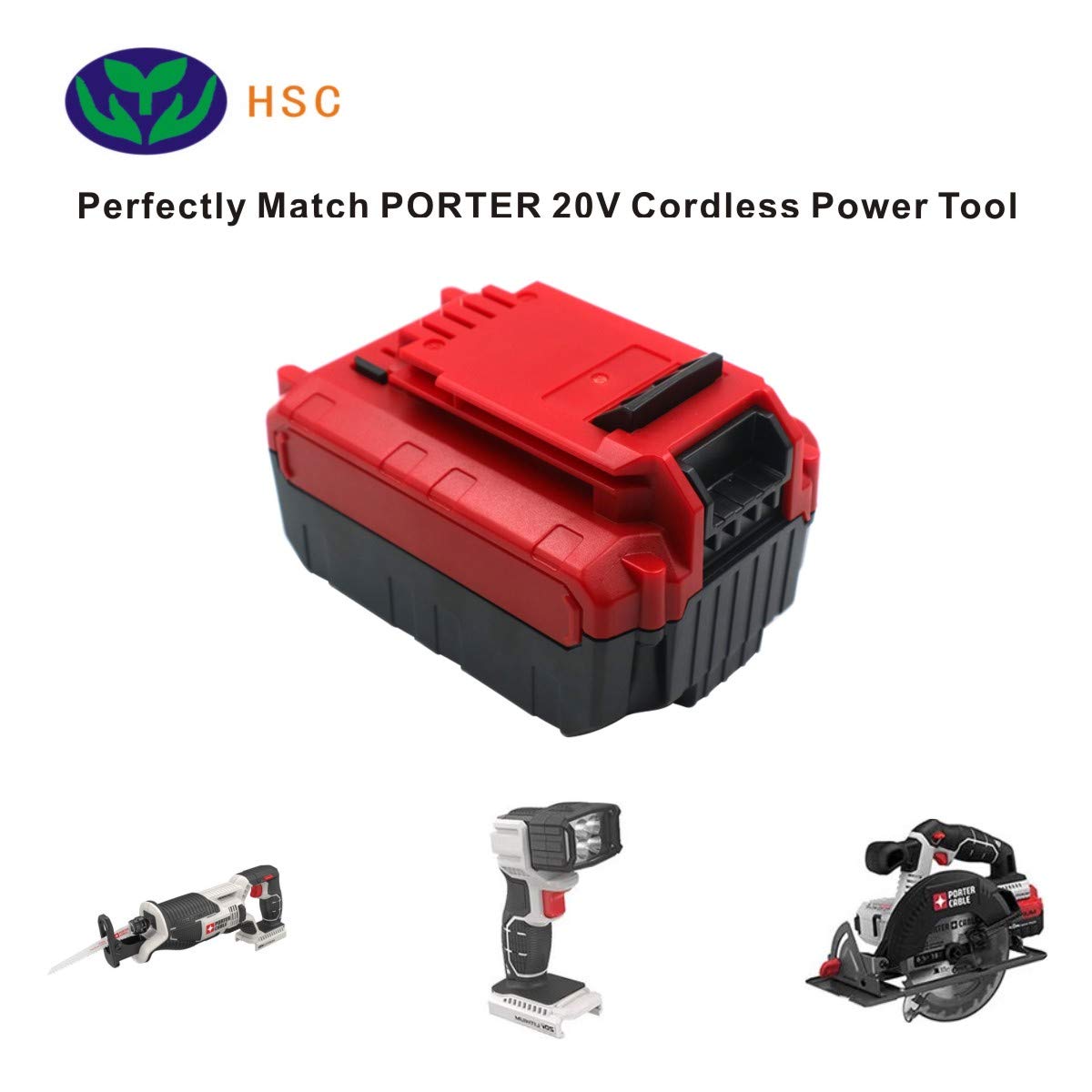 Batterie 4000mAh Pour Porter Cable – PCC620LBR, PCC640, PCC650B