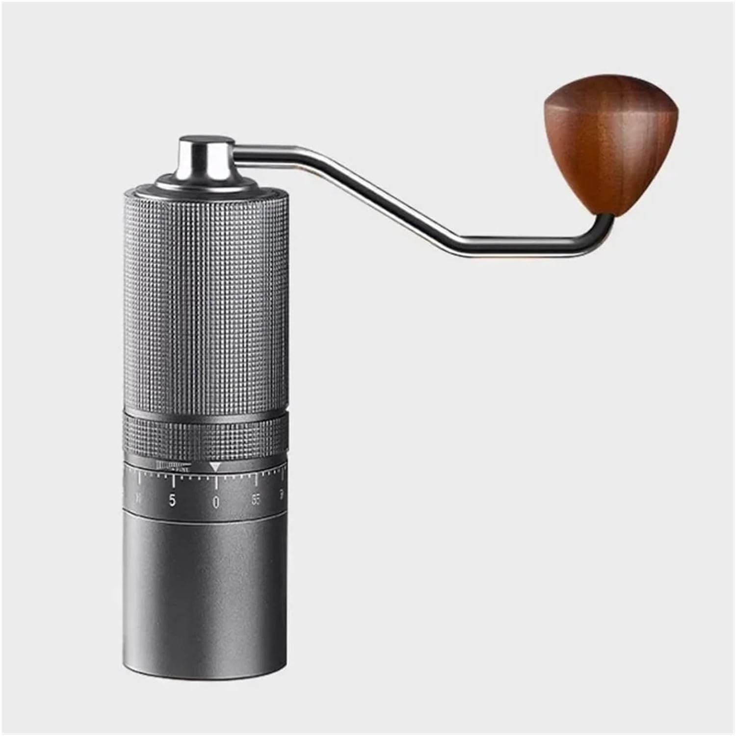 Compatible For Manual Coffee Grinder 5 Core 6 7 Espresso Stainless Steel Mill Household Portable(Black 7 Core)
