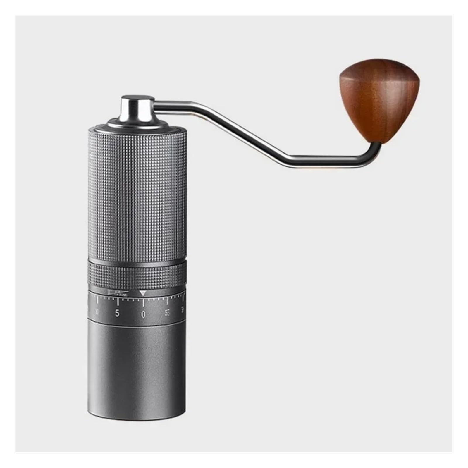 Compatibile con macinacaffè manuale 5 Core 6 7 in acciaio inossidabile for espresso portatile for uso domestico(Black 5 Core)