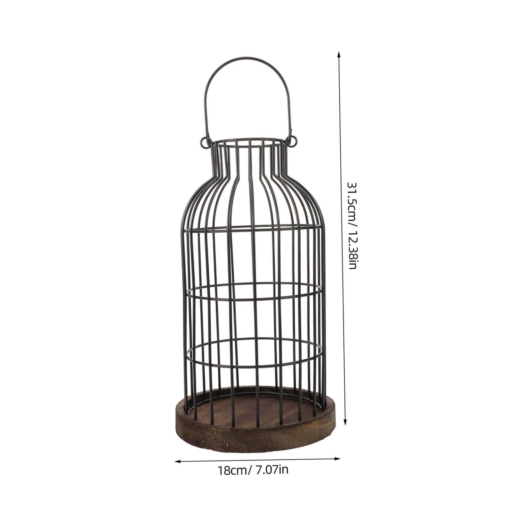 Vaguelly Kerzenhalter Vintage Mit Holzsockel Dekorativer Kerzenständer Für Tischdeko Retro-kerzenhalter Für Hochzeitsfeier-Dekoration