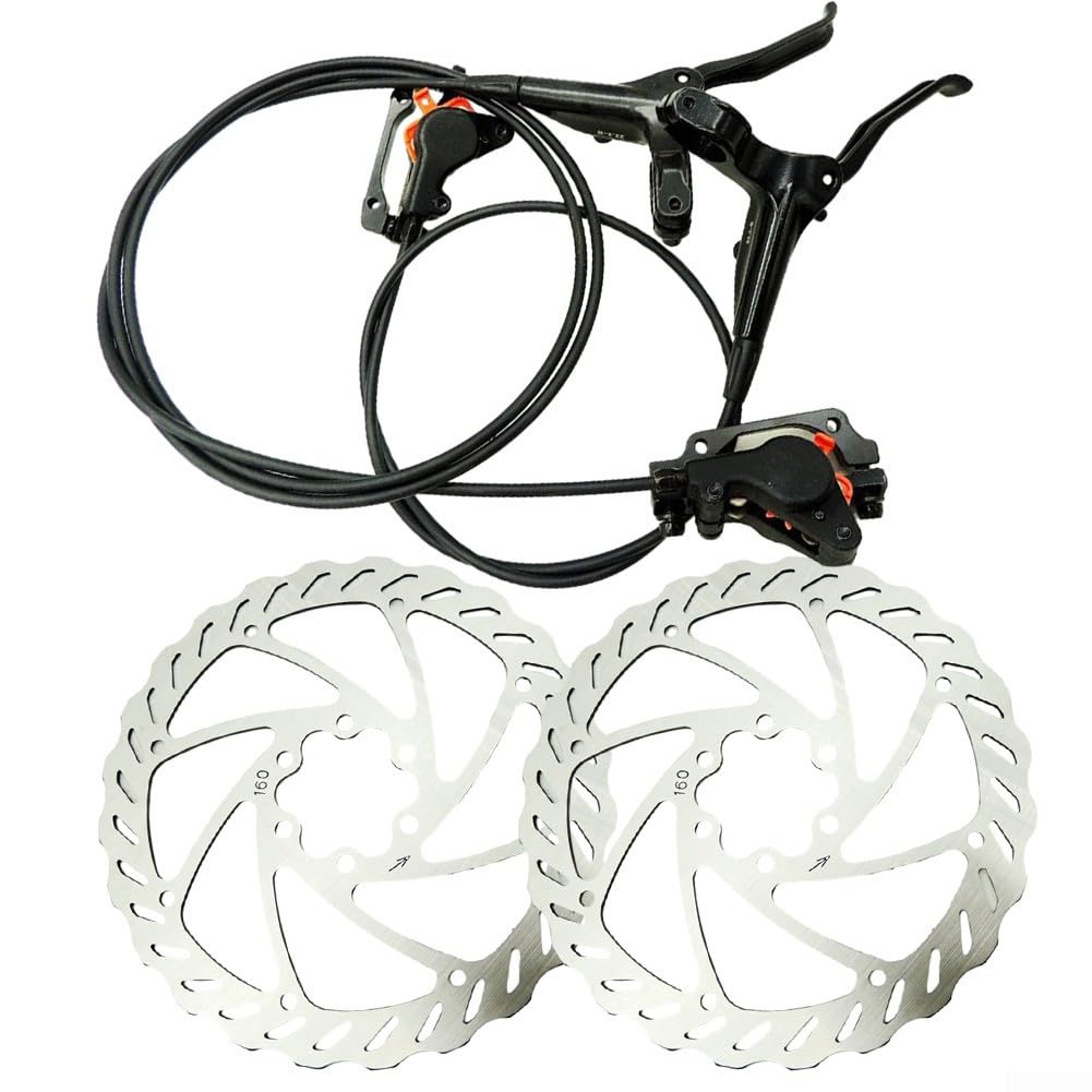 Kit de freno de bicicleta con material hidráulico y aluminio, compatible con la mayoría de modelos de bicicleta