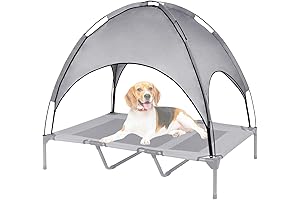 Oipunshle Outdoor Elevated Dog Bed Canopy Replacement