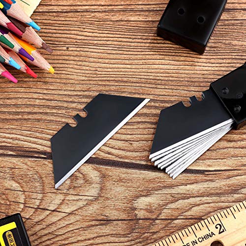 image for Minatee Utility Knife Blades SK2 High-Carbon Steel Nice Tempered Fixed