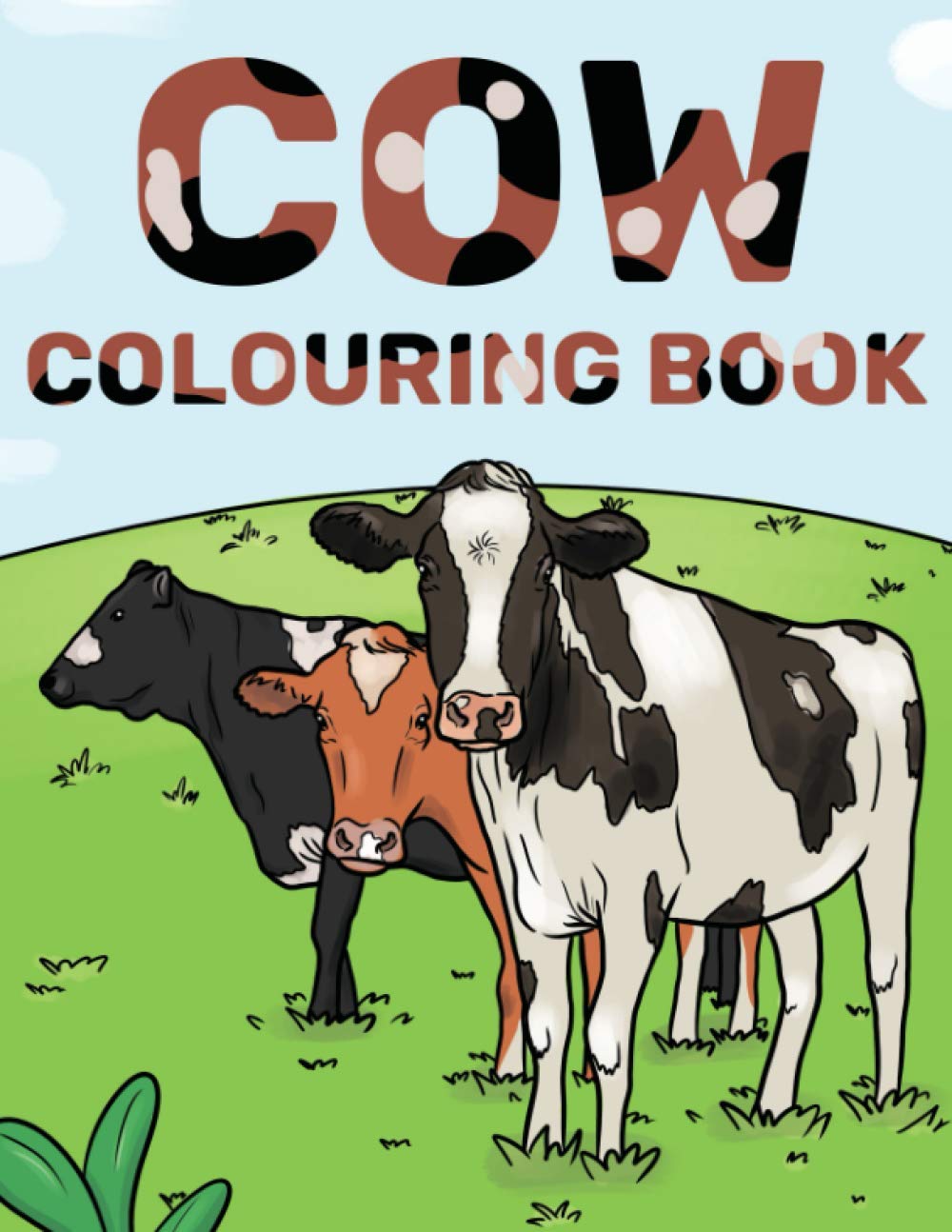 Cow Colouring Book: Cattle & Cow Gift For Cow Lovers