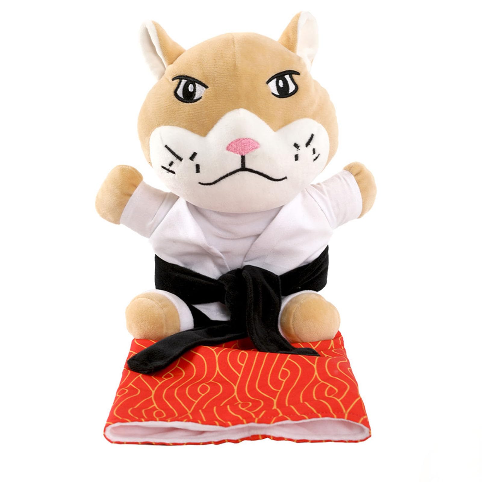 SNNAQSFR Marionnette de karaté pour chaton, gant de lutte pour chat avec manchon de protection pour avant-bras, marionnette de lutte pour chat mordant à la main avec rembourrage robuste, gant de lutte