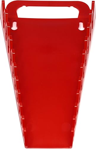 Miniatura 3 de JSP Manufacturing Bandeja organizadora de llaves de plástico portátil con 10 herramientas (3, rojo)