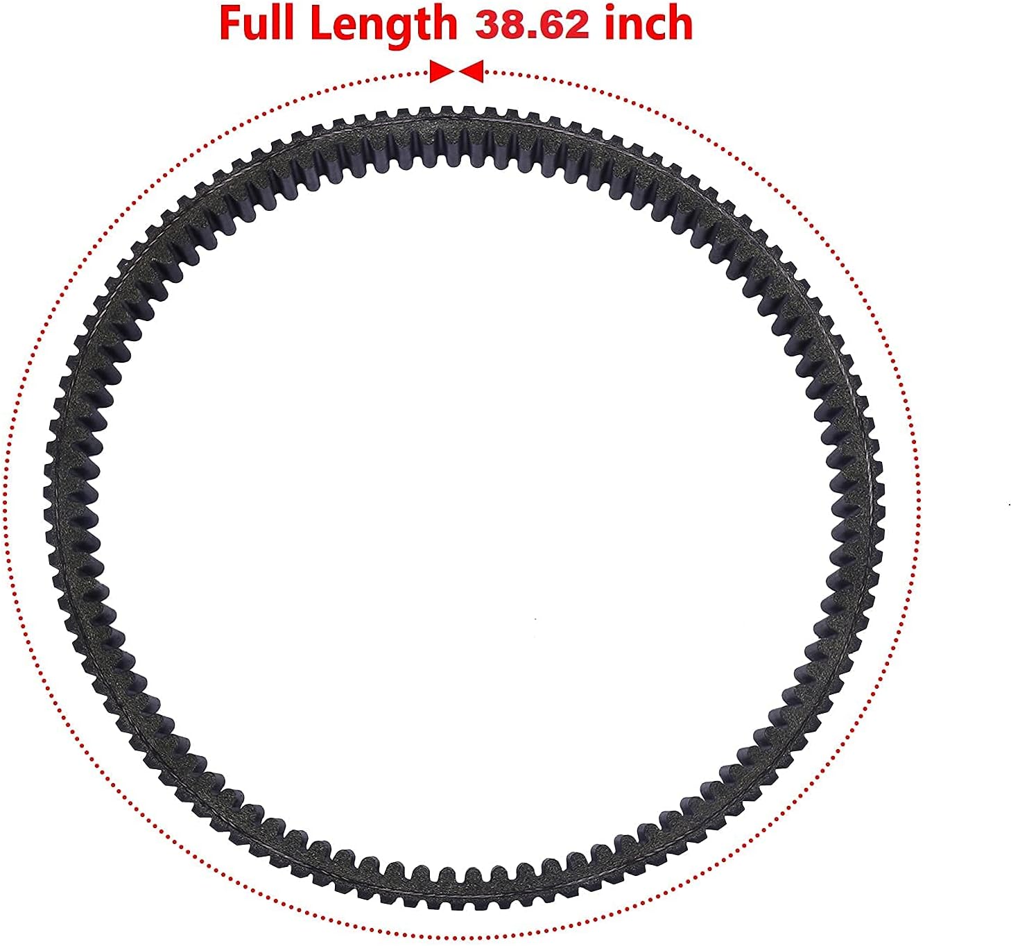 MINSTAR Drive Belt Replace NO.422280360 30G3750 Compatible with Can-Am Commander 1000 800, Outlander 570 650 800 850, Outlander Max 500 570 650 800 850 1000, Renegade 500