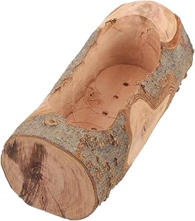 HEALEEP Prato De Alimentação De Hamster Tigela De Alimentação Doméstica Tigela De Chinchila Prato Pequeno De Madeira Alimentador De Hamster Doméstico Prato De Comida De Hamster Tigela De