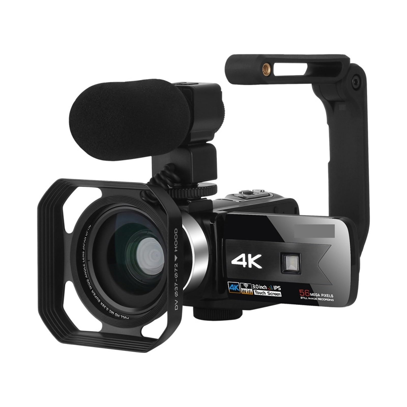 4K ULTRA HD ビデオカメラ 30.0メガピクセル 撮影セット 4Kデジタルビデオカメラ フルセット 最新 プロ 高画質 小型 軽量