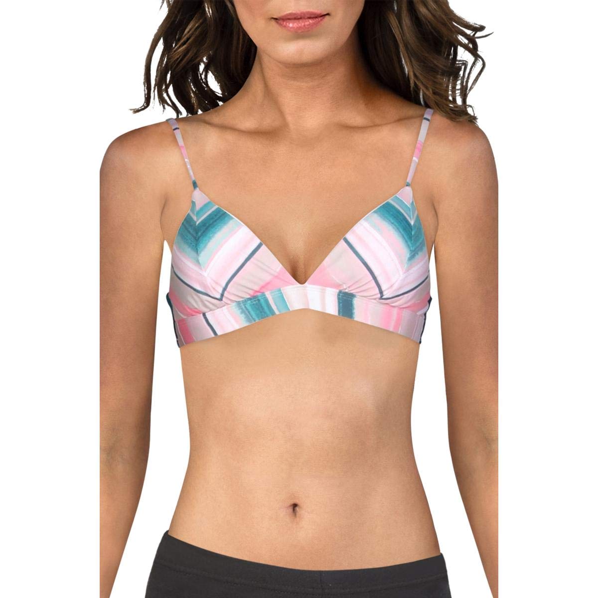 Bikini LabWomen's Banded Triangle Bra Bikini Swimsuit Top