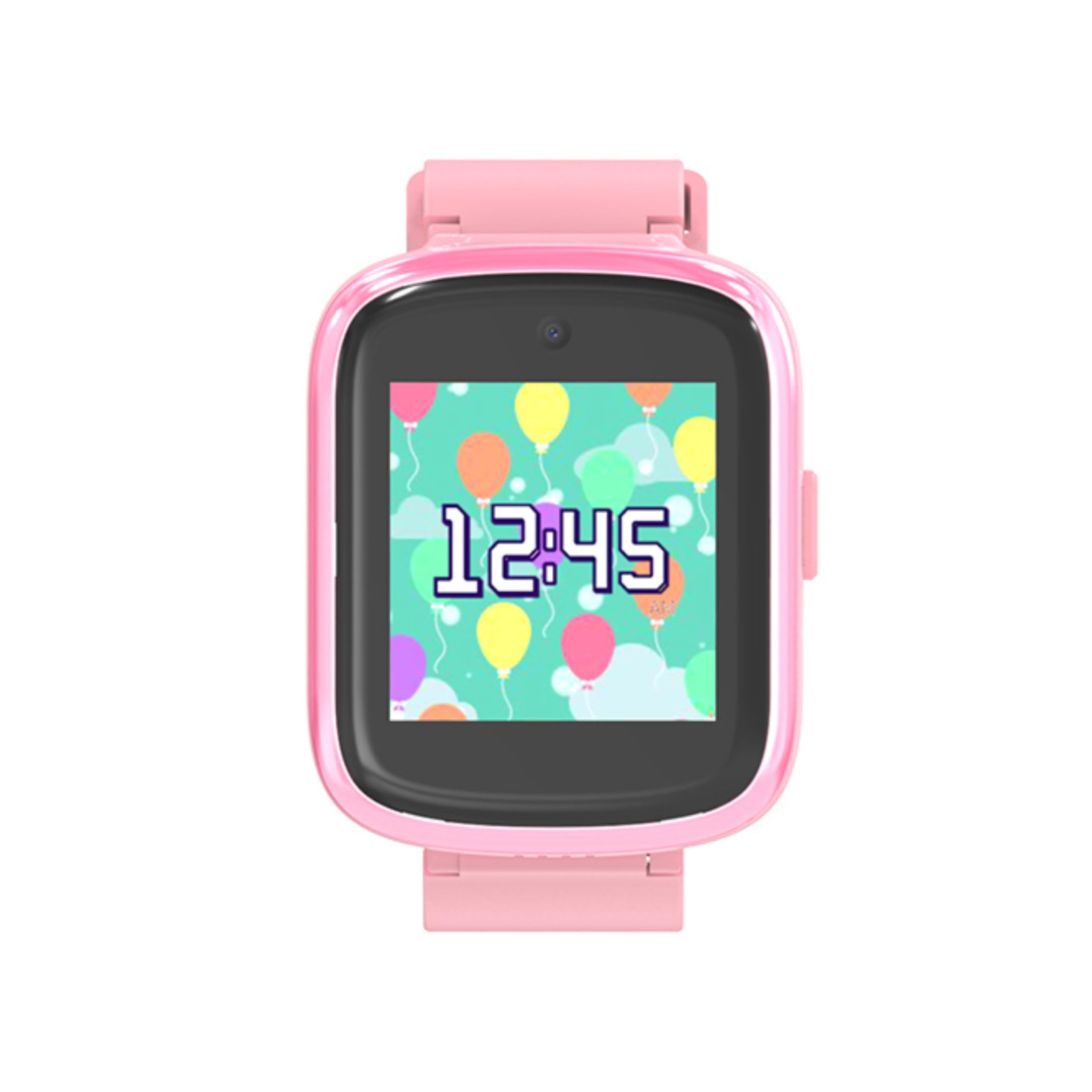 ODS Radiocom Smartwatch Rose étanche pour Enfants avec Double caméra, avec Lampe de Poche, mémoire Interne 512 Mo, résistante à l'eau IP66, Recharge magnétique