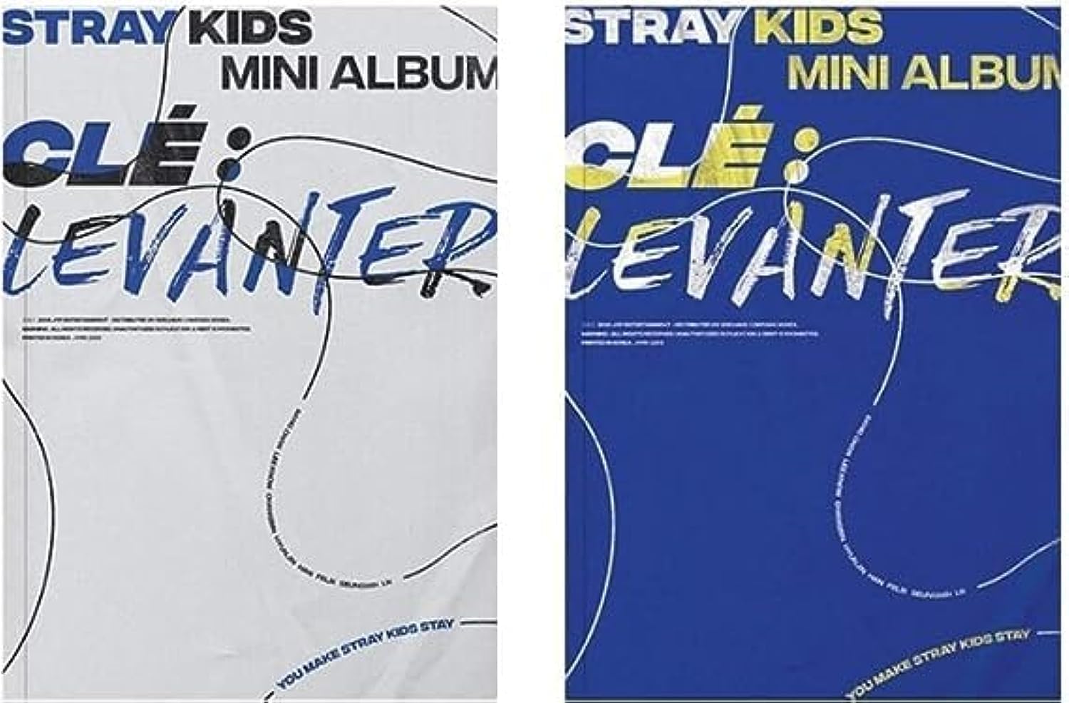 Amazon.com: STRAY KIDS Clé : Levanter Album (LEVANTER Ver.) CD+