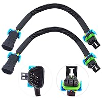 Vista 3 de Amrxuts 2 unidades de arnés de sensor negro de 12 pulgadas para Chevrolet C6 Corvette 2005-2013, Chevrolet let Camaro 2010-2013, 2005-2013 GM, LS2