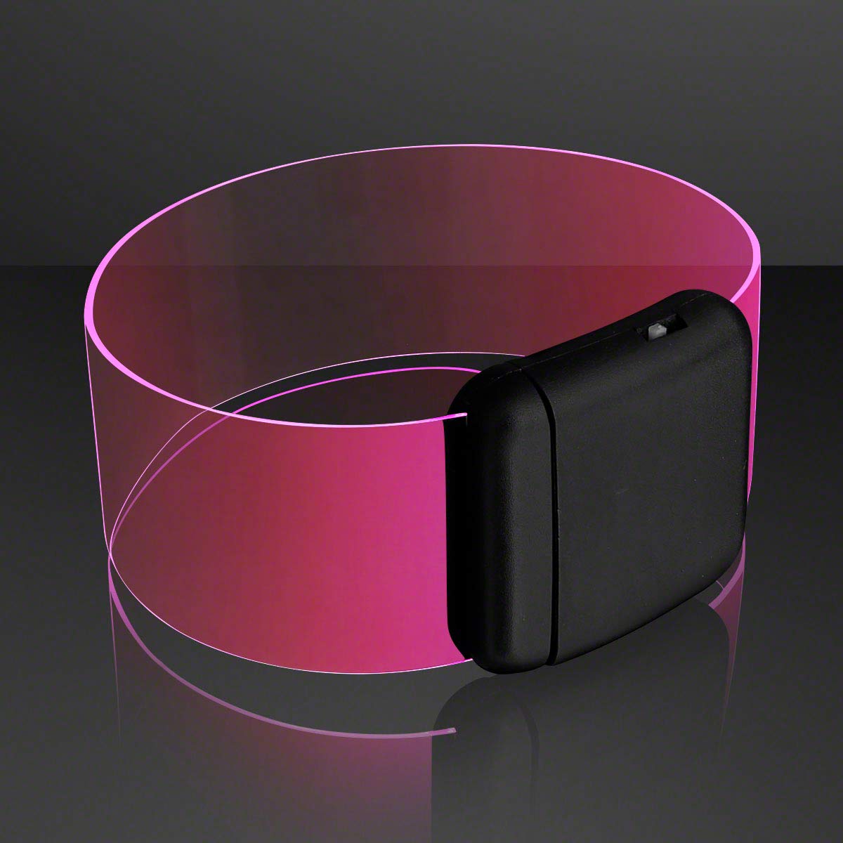 FlashingBlinkyLights Cosmic Pink LED Neon Bracelets