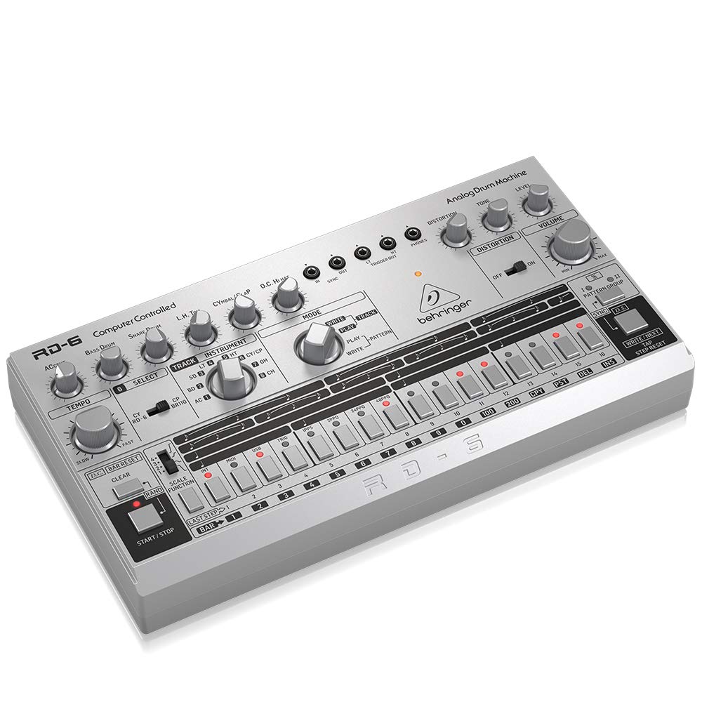 Buy Behringer RHYTHM DESIGNER RD6SR Analog Drum Machine with 8 Drum