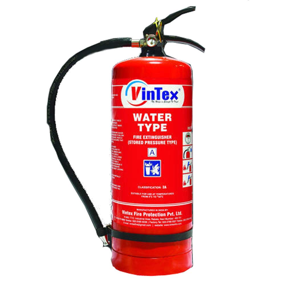 VINTEX WATER CO2 Type 9 LTR Fire Extinguisher (Pack Of 2, Red