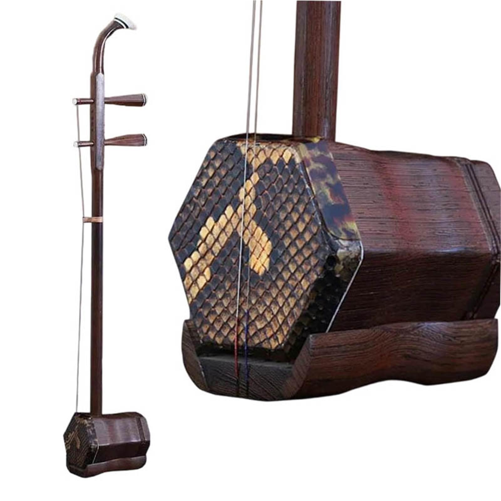 Dorosłych Erhu Tradycyjna Drewniana Gra Erhu